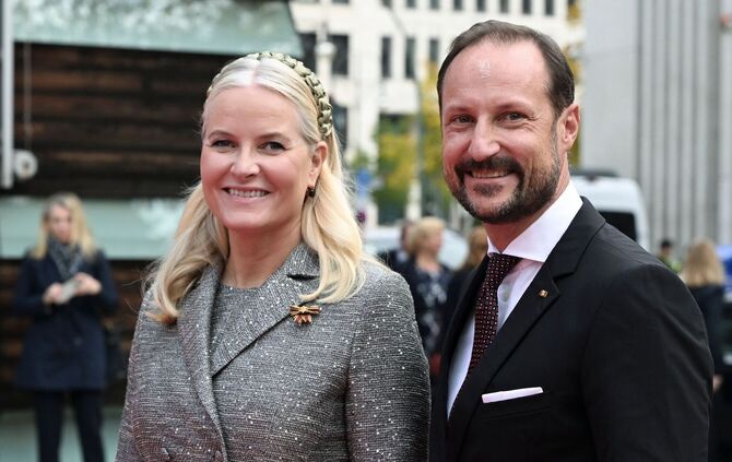 Norwegens neuer König Haakon und Königin Mette-Marit