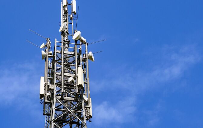 Infrastruktur für mobiles Internet: Mobilfunkmast