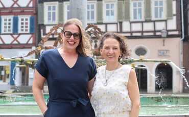 Sie machen sich stark für gelingende Beziehungen: Melanie Sommer und Simona Lindacher (von links) bieten eine zweiteilige Worksh