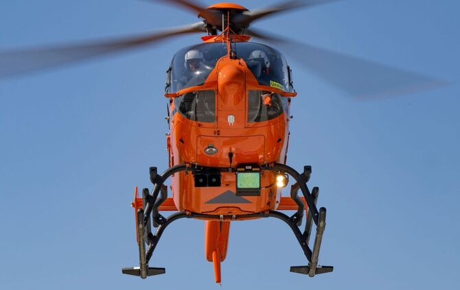 Rettungshubschrauber (Illustration)