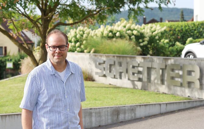 Sven Reiser, zuständig für Projektentwicklung und Vertrieb bei der Firma Schetter, findet Technologieoffenheit wichtig - sieht d