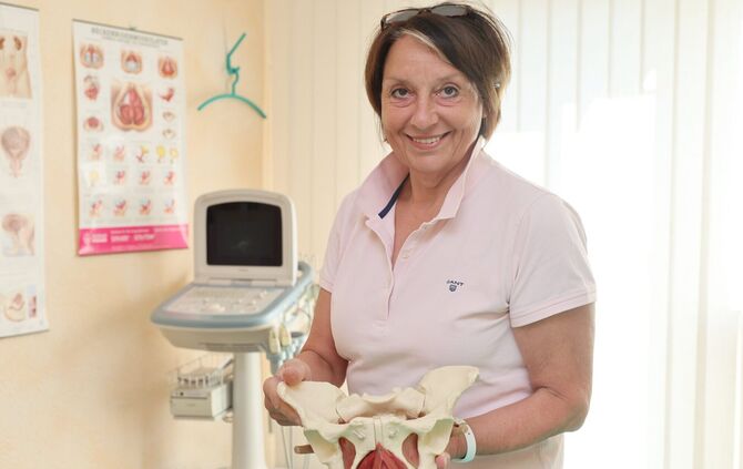 Heide Lust aus Korb ist Physiotherapeutin und Beckenbodenspezialistin.