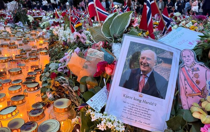 Nach dem Tod von König Harald
