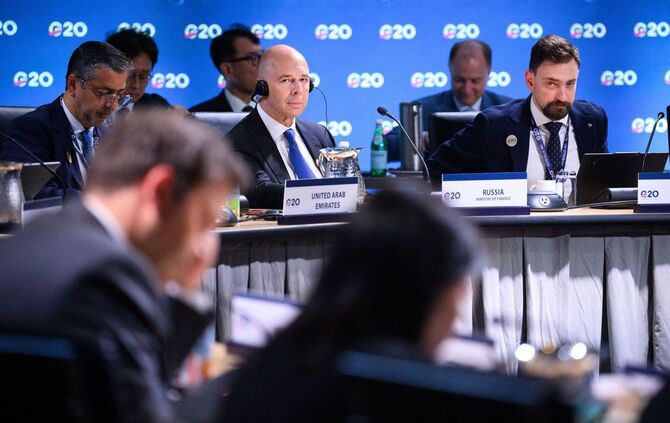 G20-Finanzminister-Treffen in Asheville (USA)