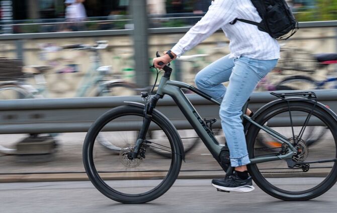 Knapp ein Drittel der Menschen im Südwesten besitzen laut einer aktuellen Umfrage ein E-Bike. (Symbolbild)