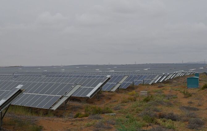 Solaranlagen in Westchina