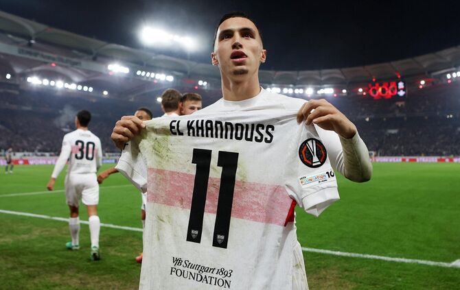 Bilal El Khannouss galt lange Zeit als Wechselkandidat – nun bleibt der Angreifer aber beim VfB.