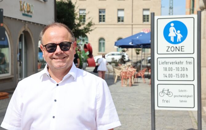 Oberbürgermeister Bernd Hornikel.