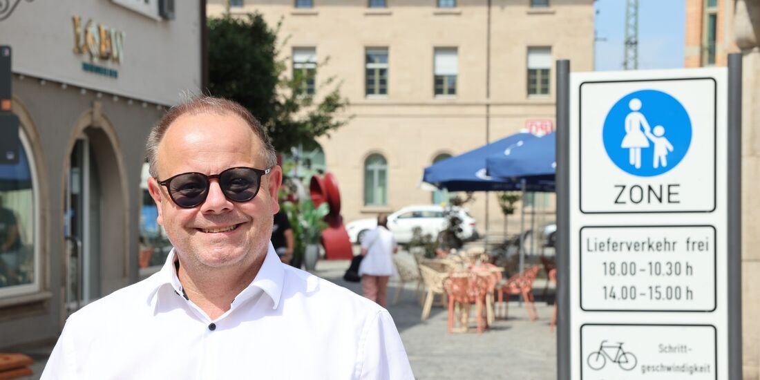 Oberbürgermeister Bernd Hornikel.