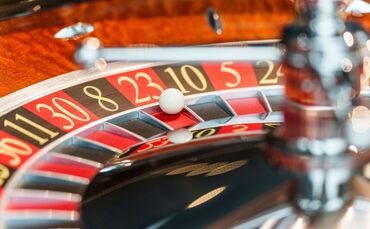 Roulettetisch in einer Spielbank