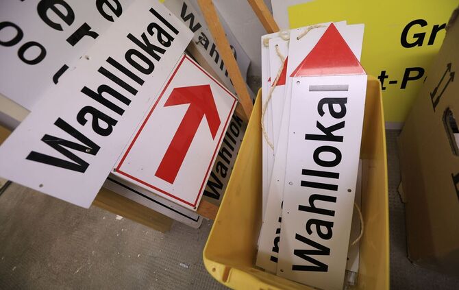 Vorbereitung für Briefwahl in Sachsen-Anhalt