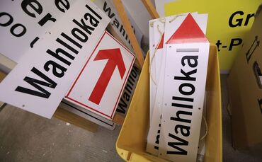 Vorbereitung für Briefwahl in Sachsen-Anhalt