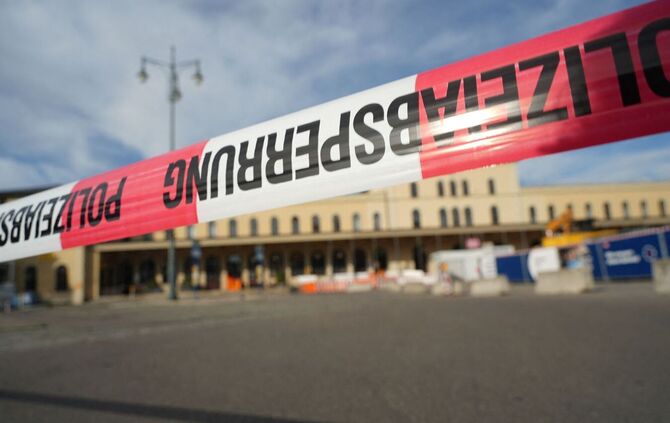 Explosion am Augsburger Hauptbahnhof