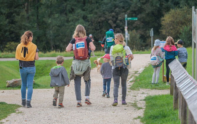 Ein Vergnügen für Familien und Naturliebhaber: Das große Wanderabenteuer.