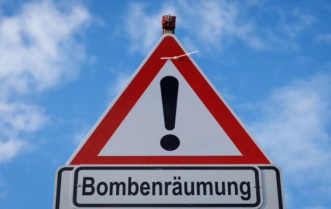 In Neu-Ulm ist eine Splitterbombe gefunden worden.