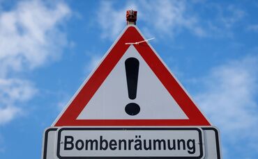  In Neu-Ulm ist eine Splitterbombe gefunden worden.