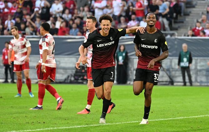 Derry Scherhant und Jordy Makengo