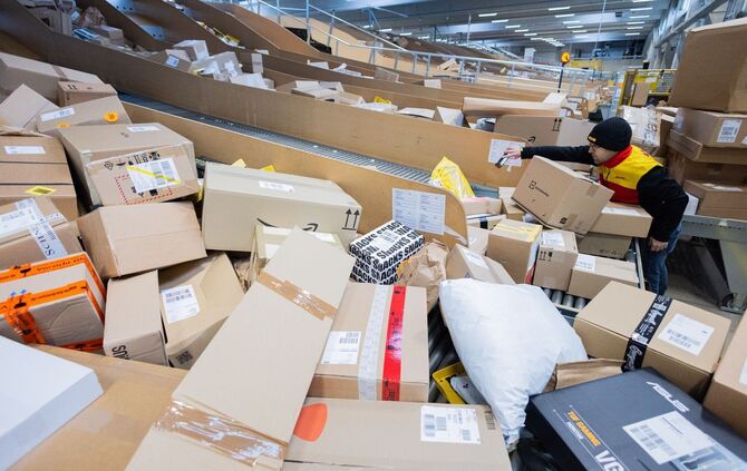 Paketbeförderung