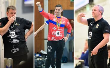 Die Trainer Jochen Klingler (SG Weinstadt), Richard Babjak (TSV Schmiden) und Tim Baumgart (VfL Waiblingen) warten gespannt auf 