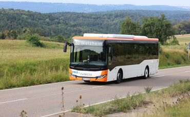 Die Busse der Linie 263 fahren zwischen Schorndorf und Welzheim.