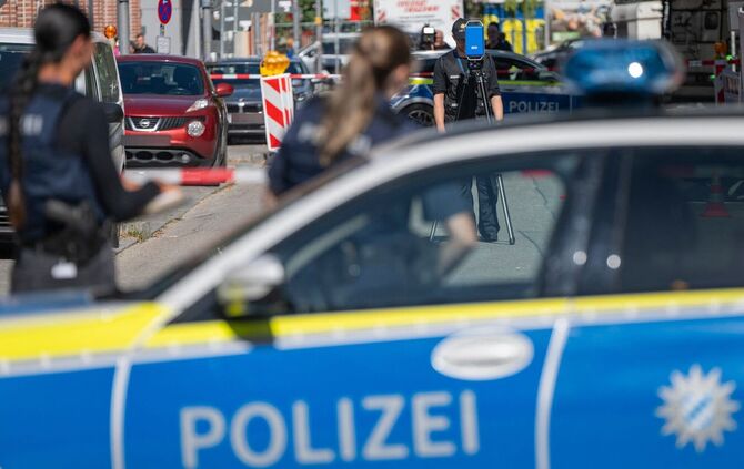 Das Landeskriminalamt ermittelt wegen eines politischen Hintergrunds.