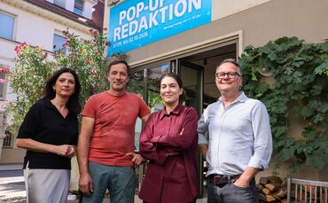 Es ist wieder so weit, wir sind zurück mit einer neuen Pop-up-Redaktion - diesmal in Fellbach im Weingut Heid. Wir sind startkla