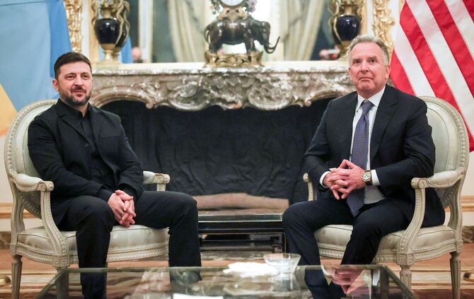 Wolodymyr Selensky und Steve Witkoff