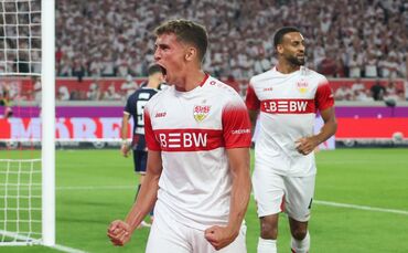 Grischa Prömel erzielte gegen Köln sein erstes Tor im VfB-Trikot.