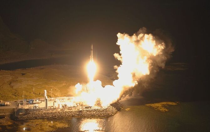 HANDOUT - Isar Aerospace Rakete hebt erfolgreich ab