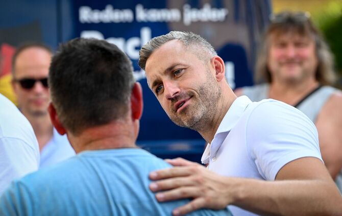 AfD-Spitzenkandidat Ulrich Siegmund