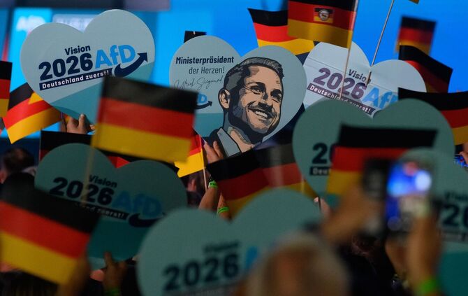 Wahlkampfauftakt der AfD Sachsen-Anhalt
