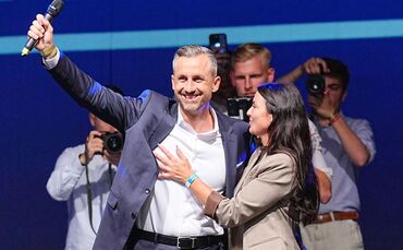 Landtagswahl in Sachsen-Anhalt - Wahlparty AfD