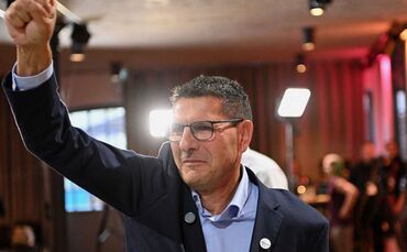 Landtagswahl in Sachsen-Anhalt - Wahlparty BSW