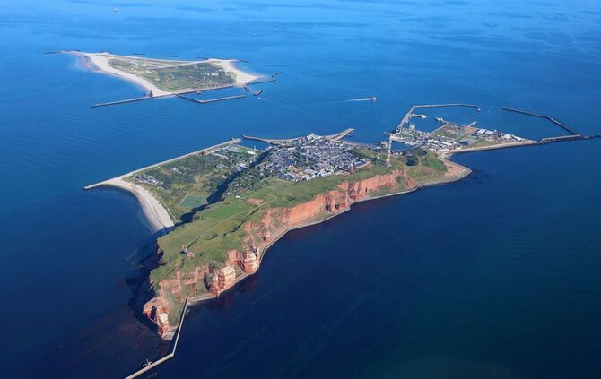 Rund um Helgoland war die Nordsee in diesem Sommer besonders warm, haben Messungen von Experten ergeben. (Archivbild)