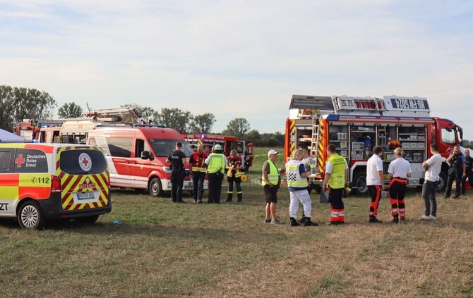 Schwerer Unfall bei Flugschau
