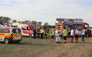 Schwerer Unfall bei Flugschau