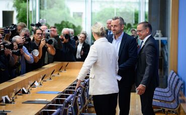 Andrang bei der «Wahlnachlese» der AfD in Berlin.