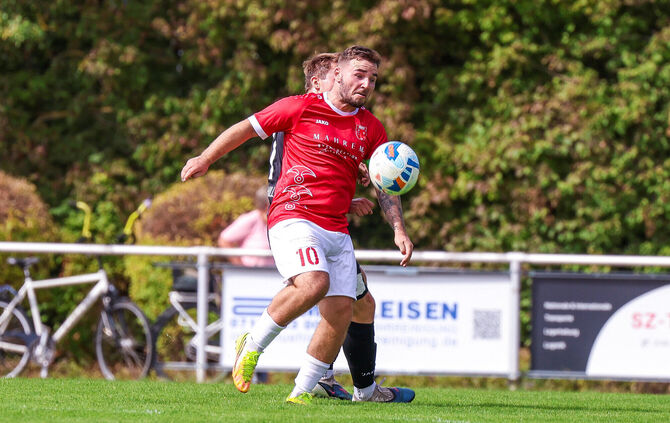 Vorlagengeber zum 4:0: Patrick Fossi und der SV Fellbach holten in Balingen drei Punkte.