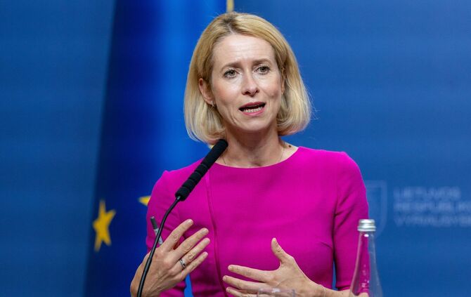 Kaja Kallas in Litauen