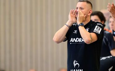 U19-Trainer Danijel Grgic war mit seinem Team in der Vorbereitung im Trainingslager in Großwallstadt.