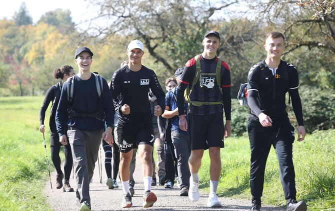 Gute Laune war auch bei der 24-Stunden-Wanderung im vergangenen Jahr angesagt.