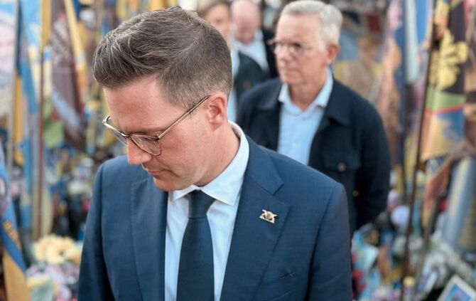 Baden-Württembergs Innenminister Hagel in der Ukraine