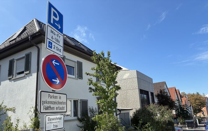 Schilder in der Emil-Münz-Straße (Archiv).