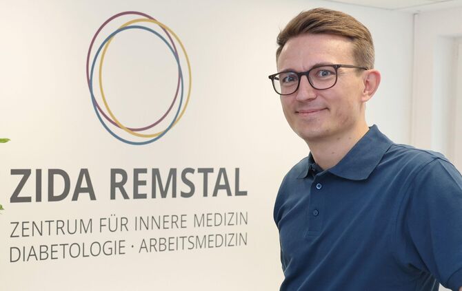Dr. Gregor Weisser von der Arztpraxis "Zida Remstal" in Kernen (Archivfoto).