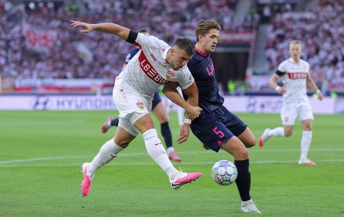 Ermedin Demirovic erzielte gegen Viking Stavanger drei Tore.