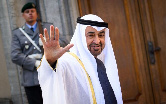 Präsident der Vereinigten Arabischen Emirate in Berlin