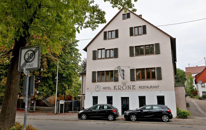 Das ehemalige Hotel Krone in Bittenfeld wurde für die Anschlussunterbringung umgebaut.