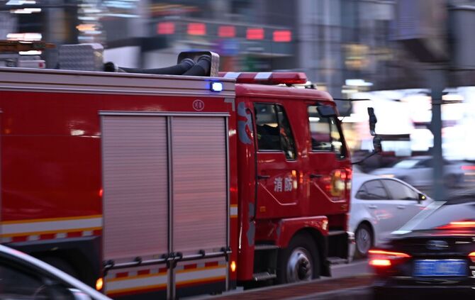 Feuerwehr in China