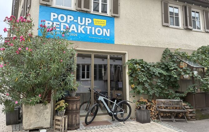 Bis Freitag, 2. Oktober, finden Sie unsere Pop-up-Redaktion im Weingut Heid in Fellbach.