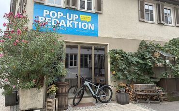 Bis Freitag, 2. Oktober, finden Sie unsere Pop-up-Redaktion im Weingut Heid in Fellbach.